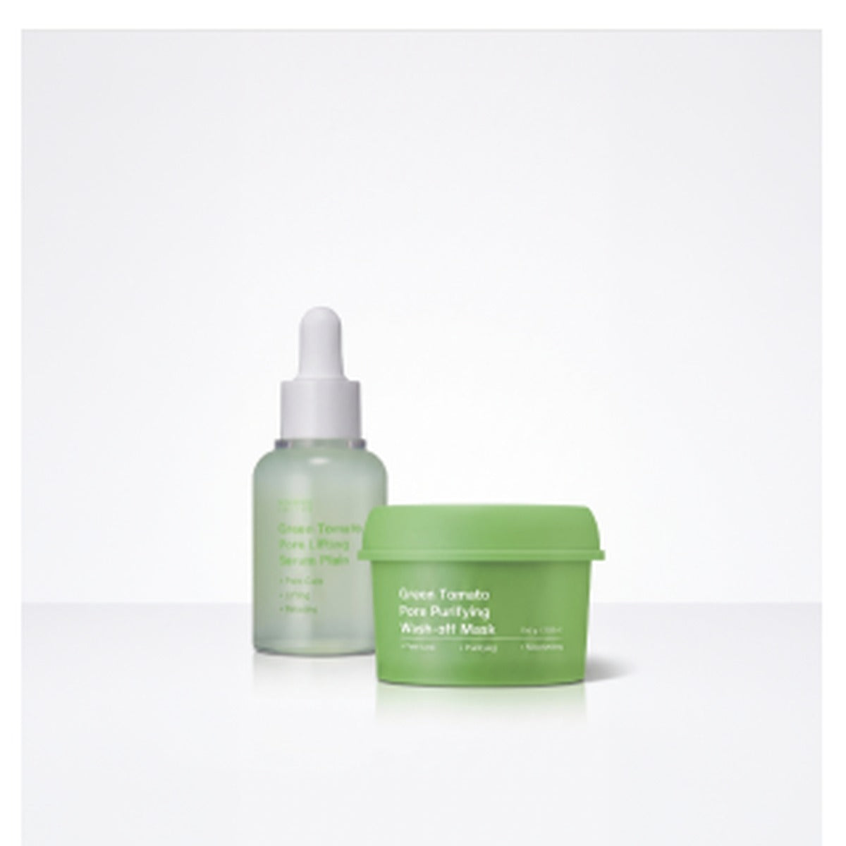 Green Tomato Pore Set — Serum + Wash-off Mask